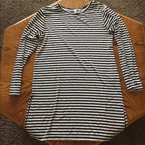 Long sleeve t-shirt dress